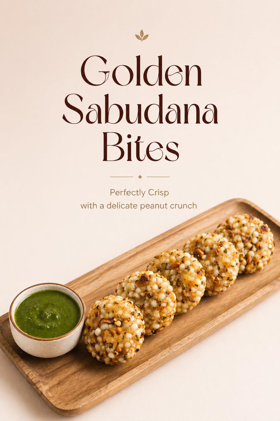 Golden Sabudana Bites